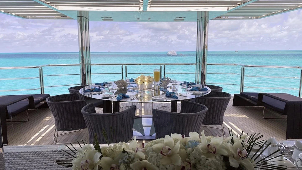 Upper Deck Aft Dining Area