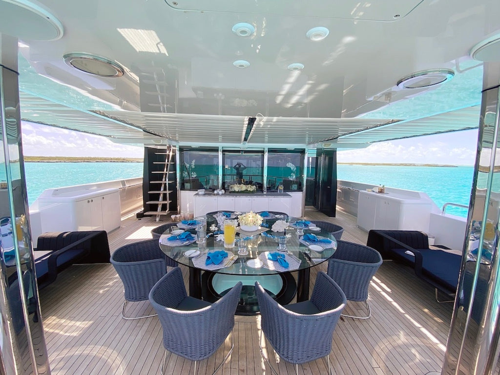 Upper Deck Aft Dining Area