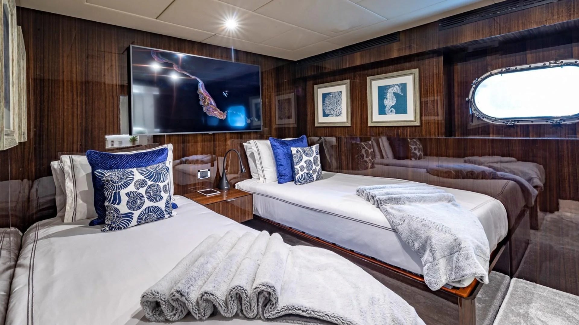 Lower Level Twin Cabin