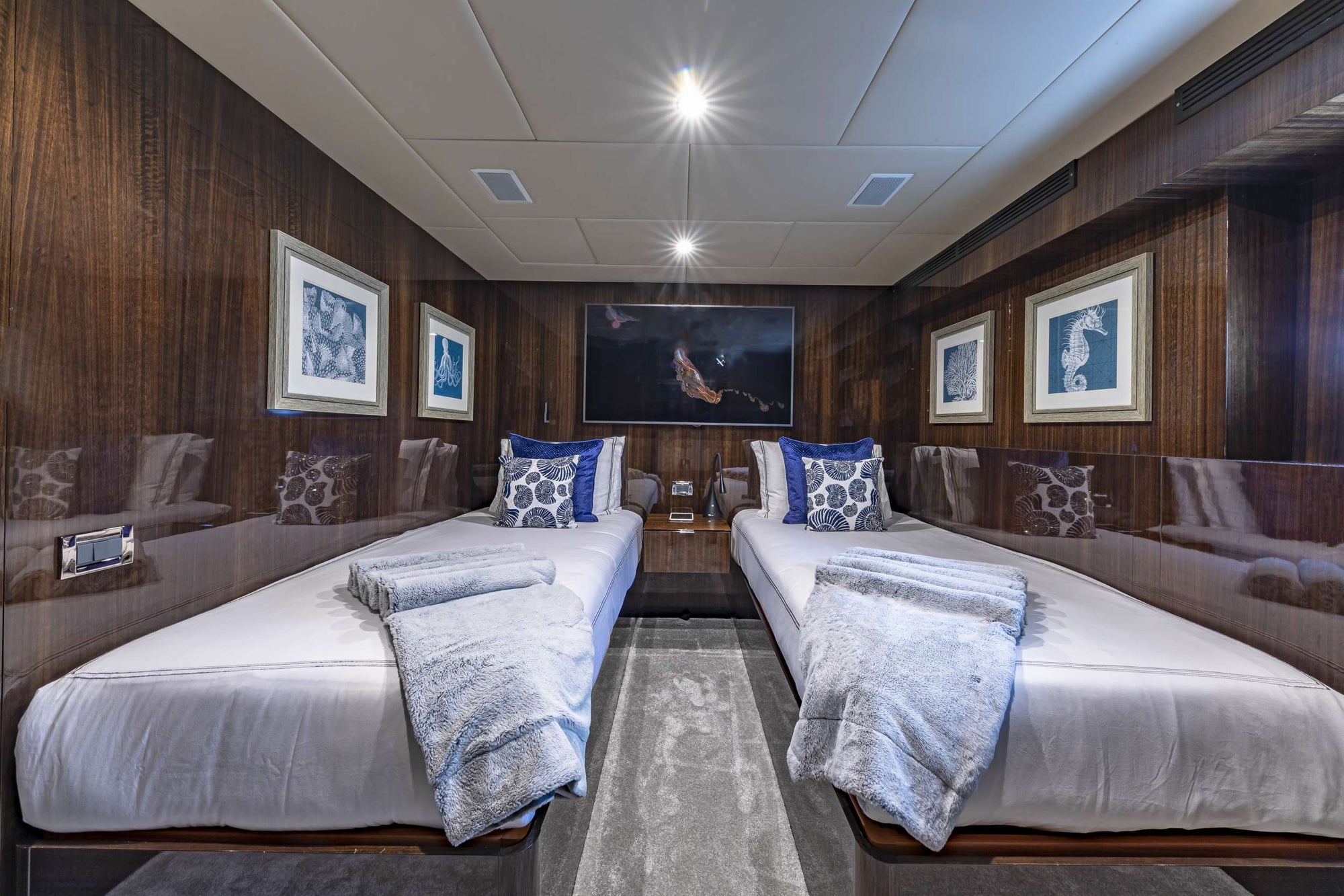 Lower Level Twin Cabin