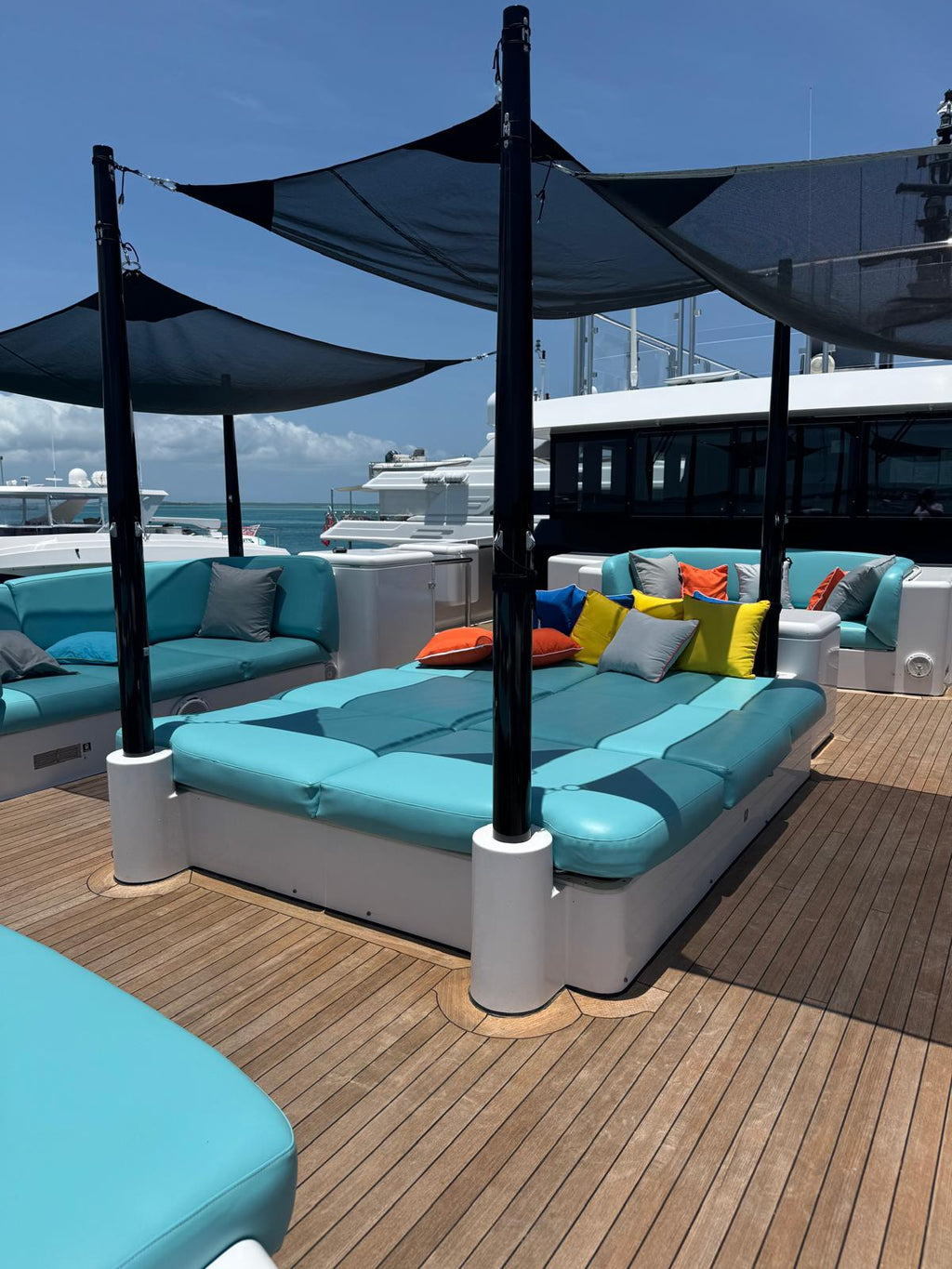 Expansive Bow Lounge Area